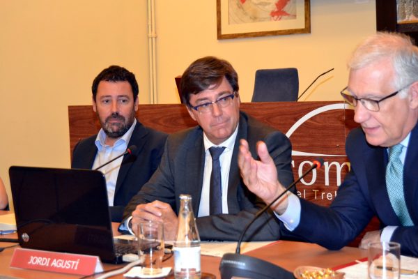 La ACA presenta a Foment su propuesta de Plan Especial de Actuación en situación de Sequía