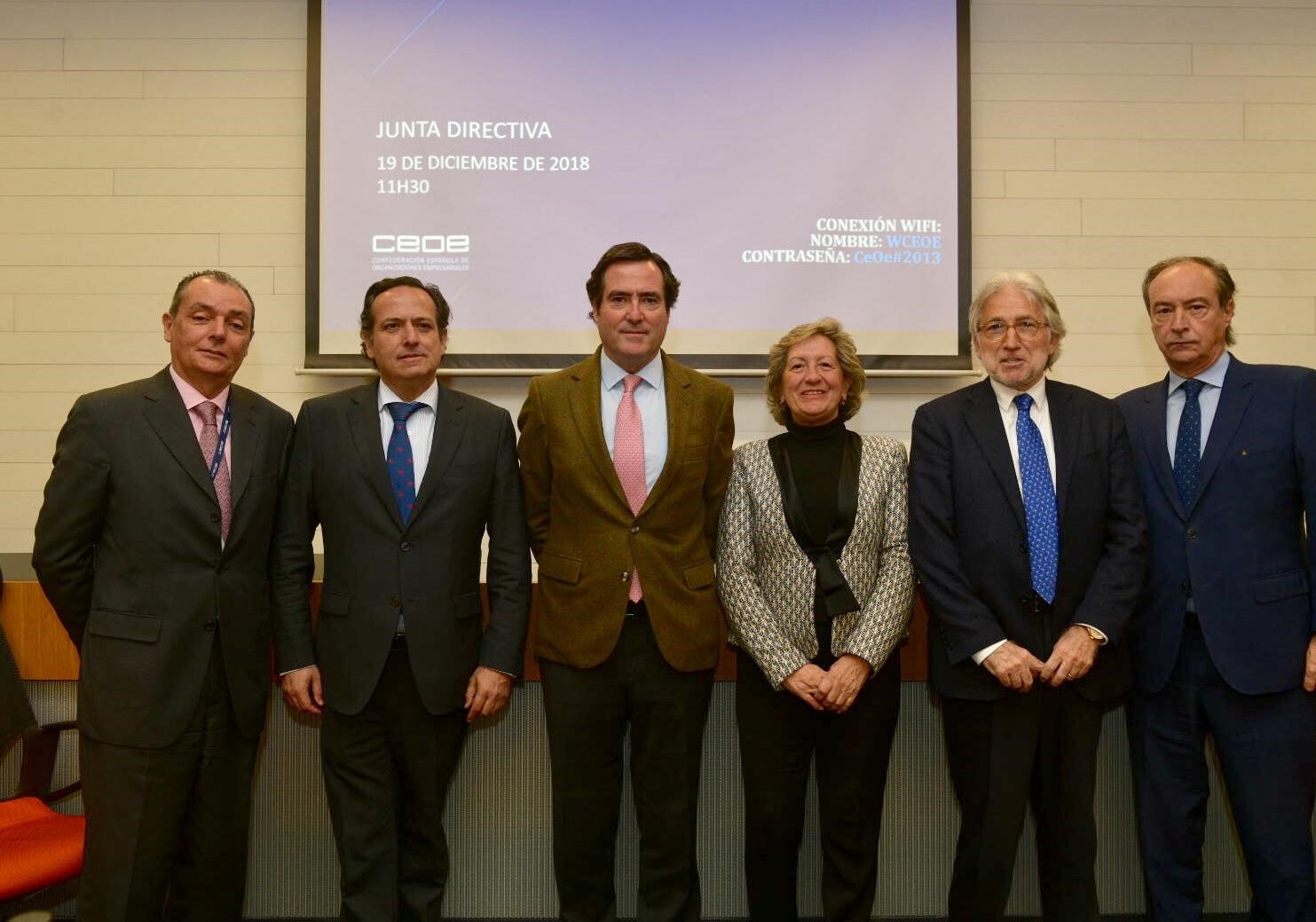 Josep Sánchez Llibre vicepresident CEOE