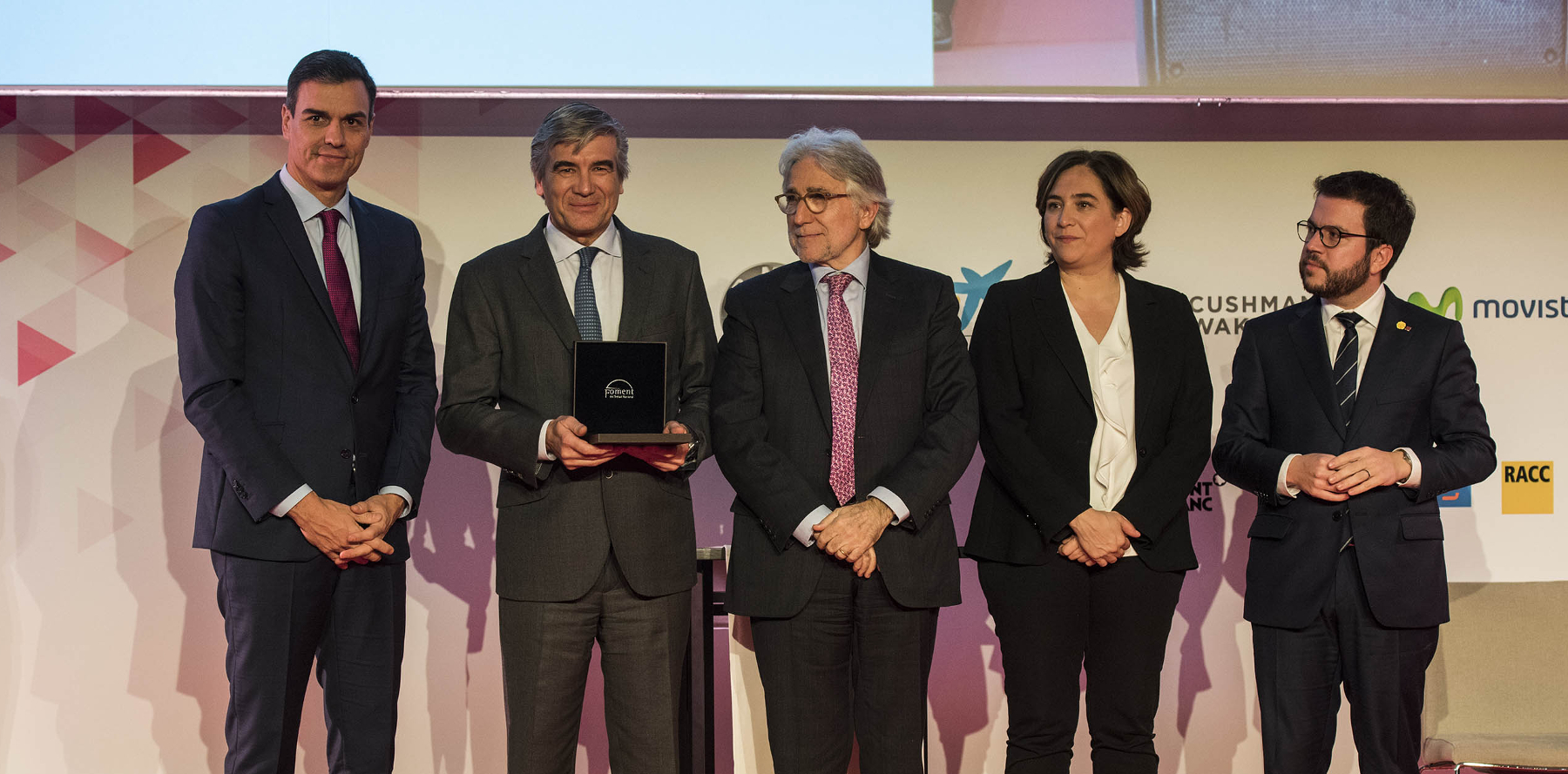 Foment del Treball reconoce a Francisco Reynés con la Medalla de Honor al Empresario del Año
