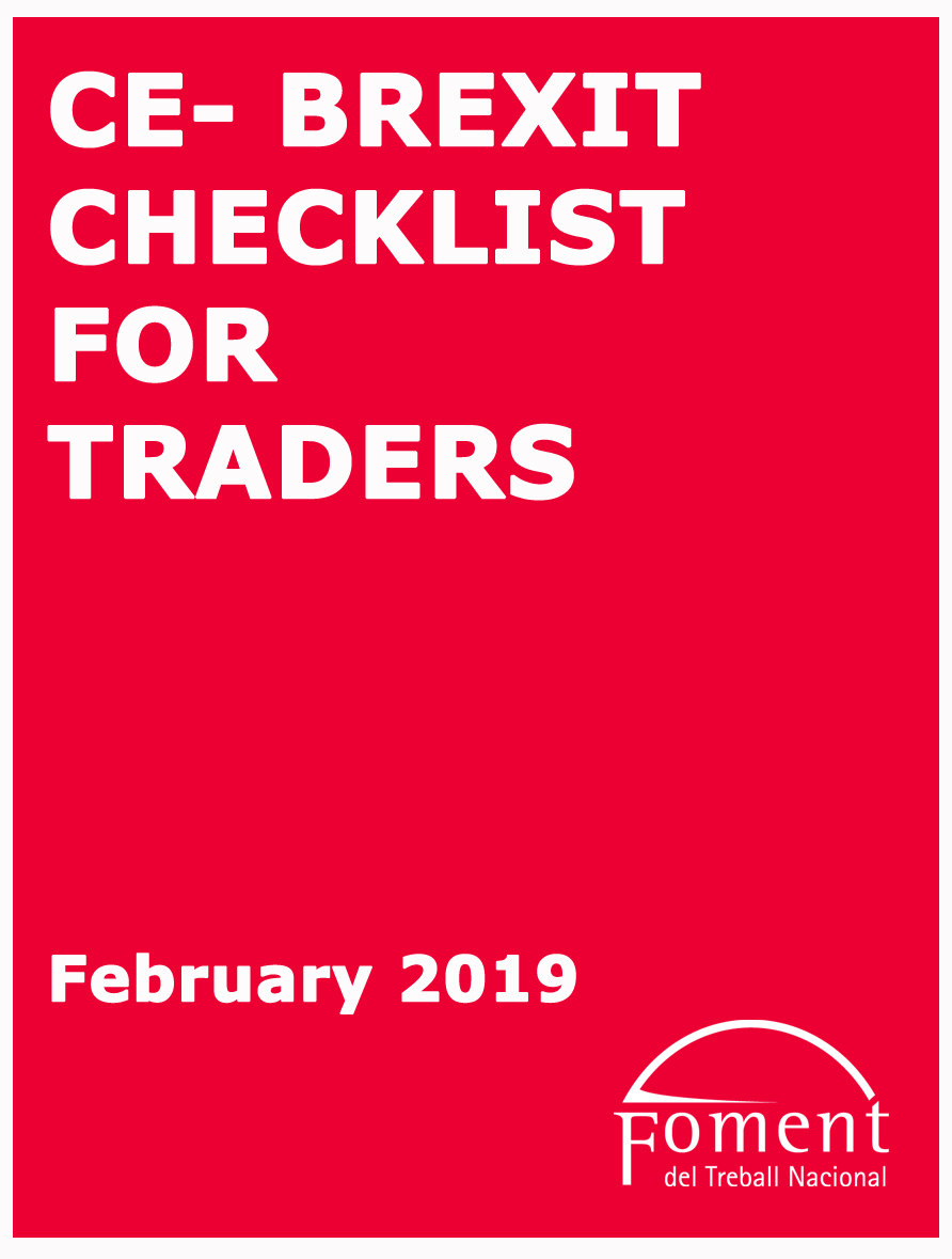 BREXIT CHECKLIST FOR TRADERS