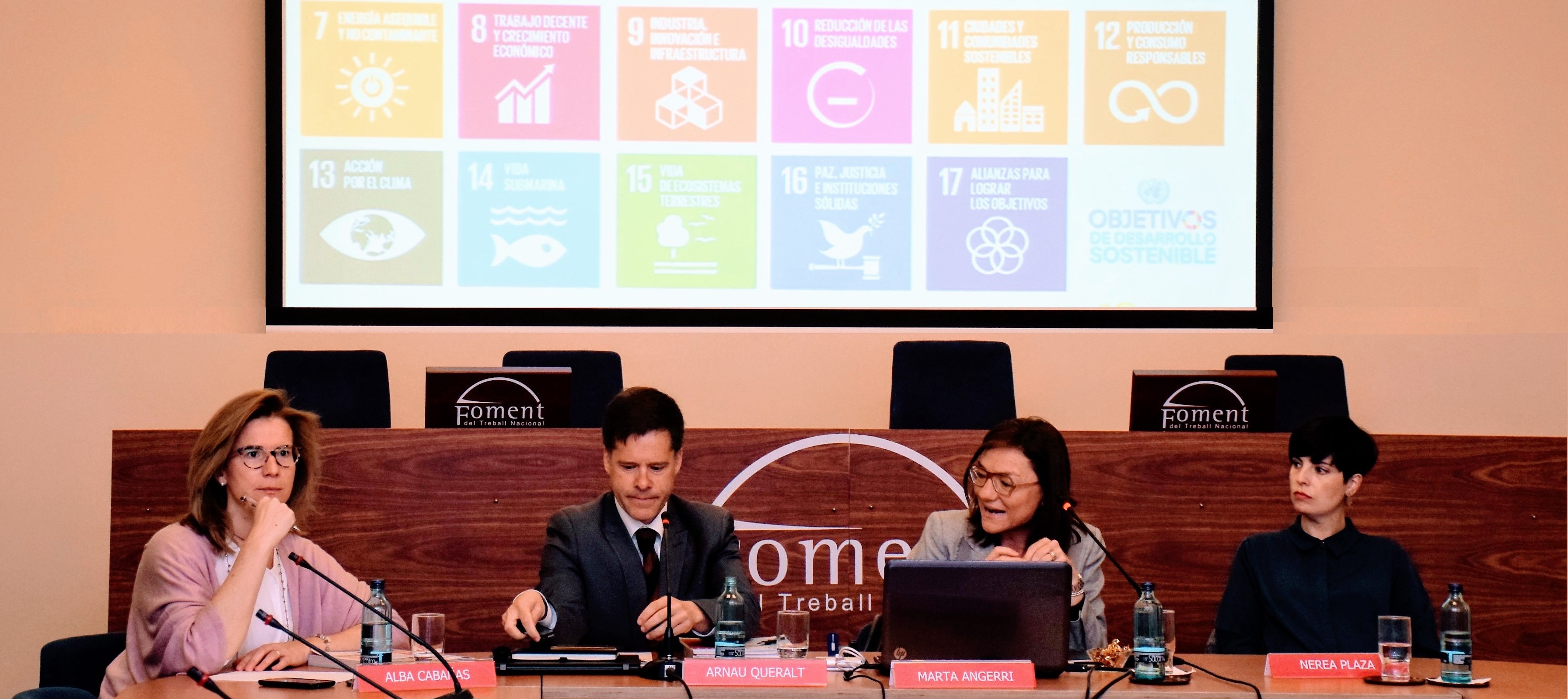 Foment se compromete a impulsar la Agenda 2030 entre sus empresas