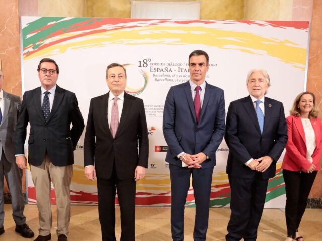 Pedro Sánchez i Mario Draghi exhibeixen el pes d’Itàlia i Espanya juntes a Europa