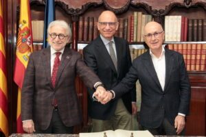 El presidente de Foment se reúne con el ex primer ministro de Italia Enrico Letta