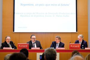 El ministre de Desenvolupament Productiu de la República d’Argentina visita Foment