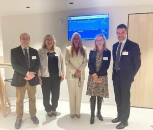 Una delegación de representantes de pymes de Fomento visita las instituciones europeas de Bruselas