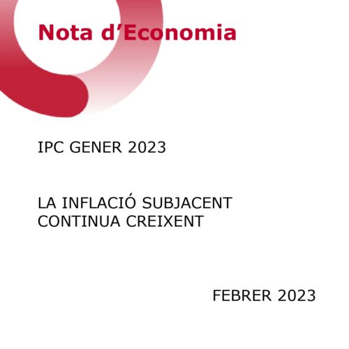 Nota d’IPC – gener 2023
