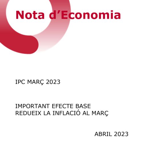 Nota d’IPC – març 2023