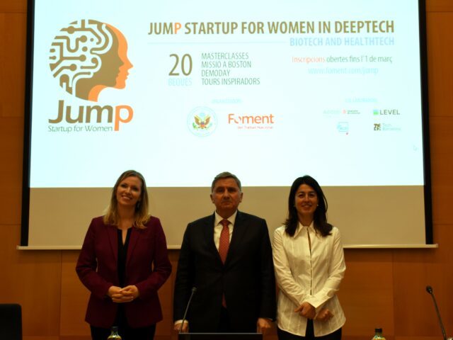 Foment i el Consolat General dels EUA refermen la seva aposta per les líders emprenedores amb el llançament de Jump Startup for Women in Deeptech
