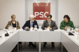 Foment del Treball traslada sus propuestas para las elecciones catalanas al candidato del Partido de los Socialistas