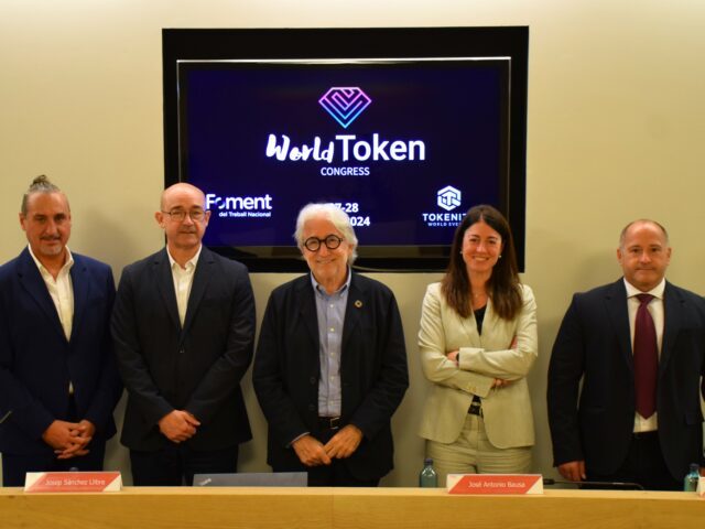 Barcelona acollirà el World Token Congress els dies 27 i 28 de novembre a Foment del Treball