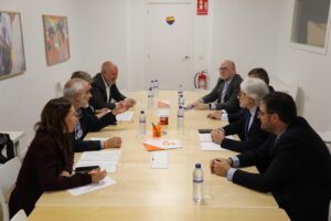Foment del Treball es reuneix amb Ciutadans per presentar-li les seves propostes per a les eleccions catalanes