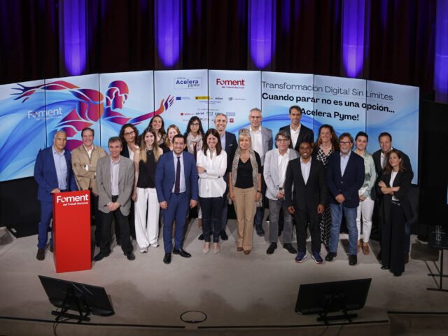 Transformación digital con impacto real: más de 1.200 pymes acompañadas por Foment a través de Accelera Pyme