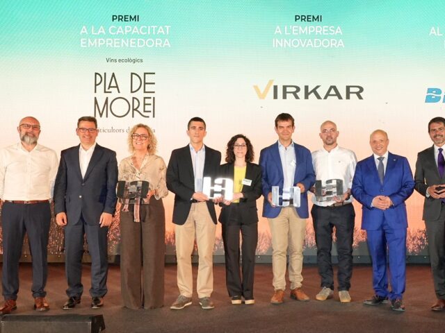 Carnisseria Gual, Pla de Morei, Virkar i Blautec, guardonats als Premis UEA, en la 25a Nit Empresarial UEA que omple 600 assistents, avançant units