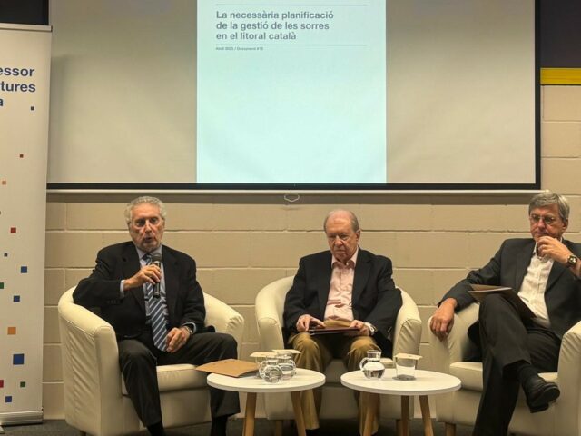 El Consell Assessor d’Infraestructures de Catalunya adverteix que cal una planificació global per evitar la desaparició progressiva de les platges catalanes