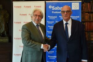 Foment i Banc Sabadell renoven l’acord de col·laboració per impulsar el múscul financer de les empreses catalanes