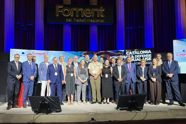 AeroS i Foment del Treball reforcen la posició estratègica de Catalunya en tecnologies duals