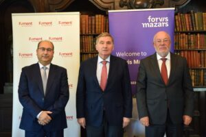 Forvis Mazars se incorpora a Foment del Treball para impulsar el crecimiento empresarial