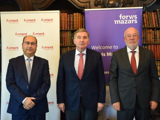 Forvis Mazars s’incorpora a Foment del Treball per impulsar el creixement empresarial