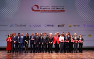 Josep Oliu, Pedro Fontana i Enrico Letta guardonats amb les Medalles d’Honor de Foment del Treball