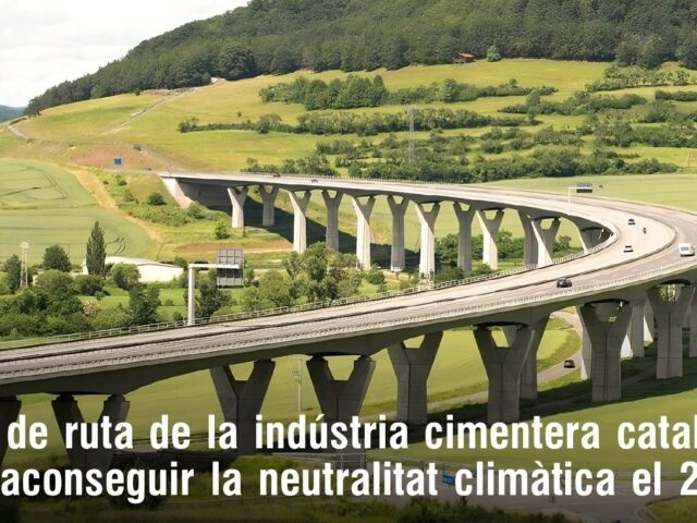 El sector del ciment català renova el seu Full de Ruta per assolir la neutralitat climàtica el 2050