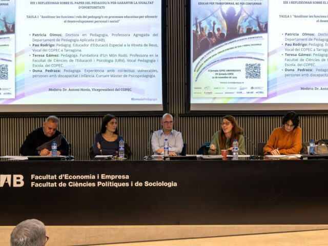 La pedagogia que transforma i incomoda: educar per transformar, no per conformar