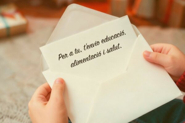 Aquest Nadal, compartir és el millor regal: Foment del Treball dona suport a la campanya solidària de Mans Unides