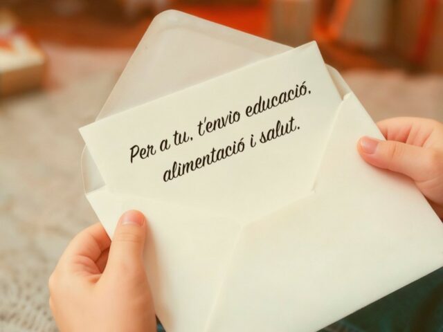 Aquest Nadal, compartir és el millor regal: Foment del Treball dona suport a la campanya solidària de Mans Unides