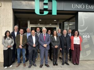 La UEA rep el president de Foment del Treball per reforçar la defensa del territori i traslladar les prioritats del teixit empresarial de l’Anoia