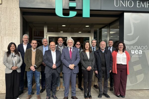 La UEA rep el president de Foment del Treball per reforçar la defensa del territori i traslladar les prioritats del teixit empresarial de l’Anoia