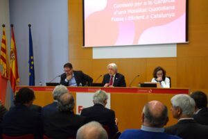 La Comissió per a la Garantia d’una Mobilitat Quotidiana Fiable i Eficient a Catalunya es constitueix amb més de 40 entitats