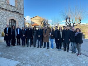 Josep Sánchez Llibre visita el teixit industrial del Berguedà per recollir de primera mà les demandes empresarials