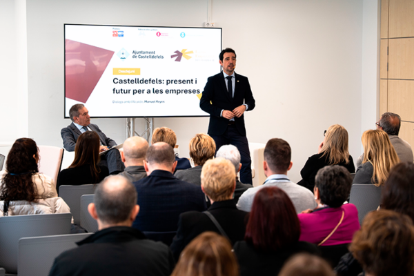 AEBALL reconeix l’impuls de Castelldefels per enfortir el teixit empresarial del territori