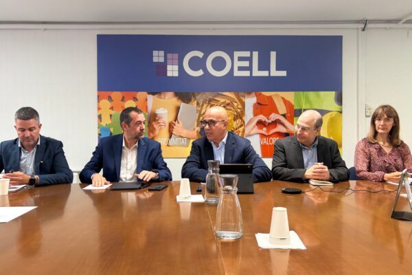 Pep Garcia presenta el Consell Territorial de la PIME de Foment a COELL