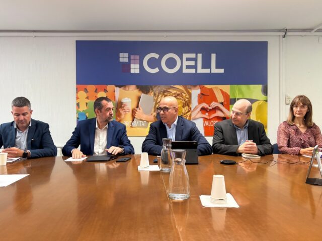 Pep Garcia presenta el Consell Territorial de la PIME de Foment a COELL