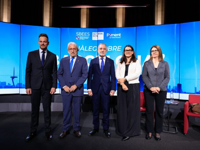 Jaume Collboni: «El model de ciutat que impulsem és el del dret a quedar-se a Barcelona»