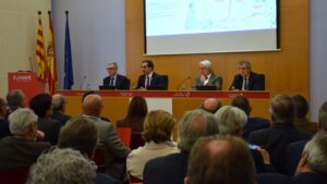 La Junta Directiva de Foment del Treball coneix el projecte del futur Campus de Salut Clínic–Universitat de Barcelona