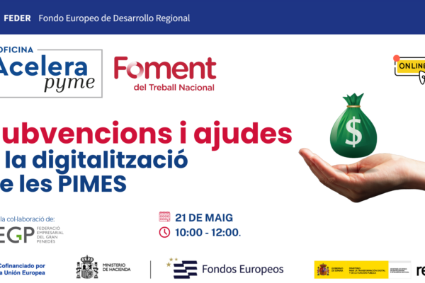 Subvencions i ajudes a la digitalització de les PIMES