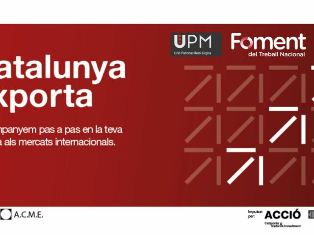 La UPM s’alia amb Foment del Treball per impulsar les exportacions del metall català