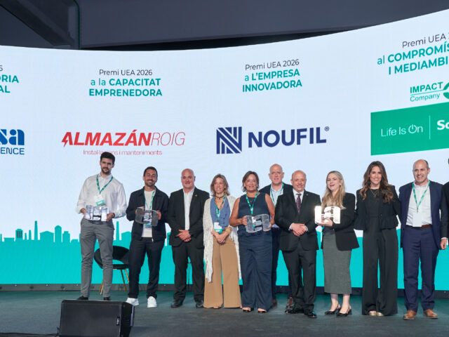 Funosa, Almazán Roig, Nou Fil i Schneider, guanyadores dels Premis UEA, en una edició rècord amb més de 730 assistents a la 26a Nit UEA