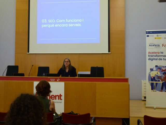 Foment Oficina Acelera Pyme analitza com les empreses poden guanyar visibilitat en les cerques amb intel·ligència artificial generativa