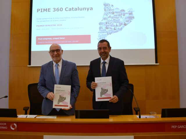 Foment PIME alerta de que el crecimiento de la economía catalana convive con una presión creciente sobre los márgenes de las pymes