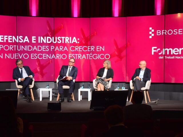 Foment i Broseta analitzen les oportunitats de creixement de la indústria de defensa en el nou escenari estratègic