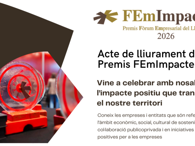 L’Hospitalet acollirà el 7 d’octubre l’acte de lliurament dels Premis FEmImpacte 2026