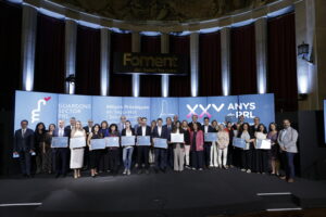 L’Oficina de Prevenció de Riscos Laborals de Foment celebra 25 anys amb els guardons a les millors pràctiques del sector