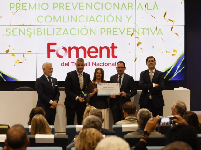 Foment, guardonat als VI Premis Prevencionar per la seva tasca en comunicació i sensibilització preventiva