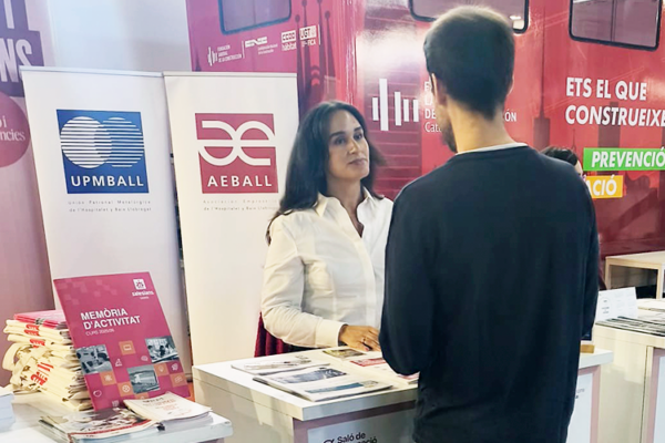 AEBALL i UPMBALL connecten talent, formació i oportunitats empresarials al Saló de l’Ocupació 2026