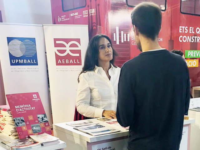 AEBALL i UPMBALL connecten talent, formació i oportunitats empresarials al Saló de l’Ocupació 2026